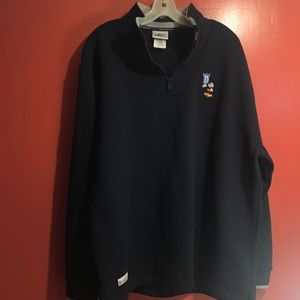 Disneyland Resort Men's Pullover 1/4 Zip XL
